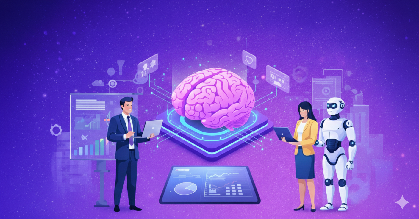 Zyvora team and leaders collaborating on AI and data-driven business solutions